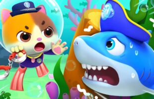 Timi Police Catch a Shark 🦈🚓: An Exciting Story for Children