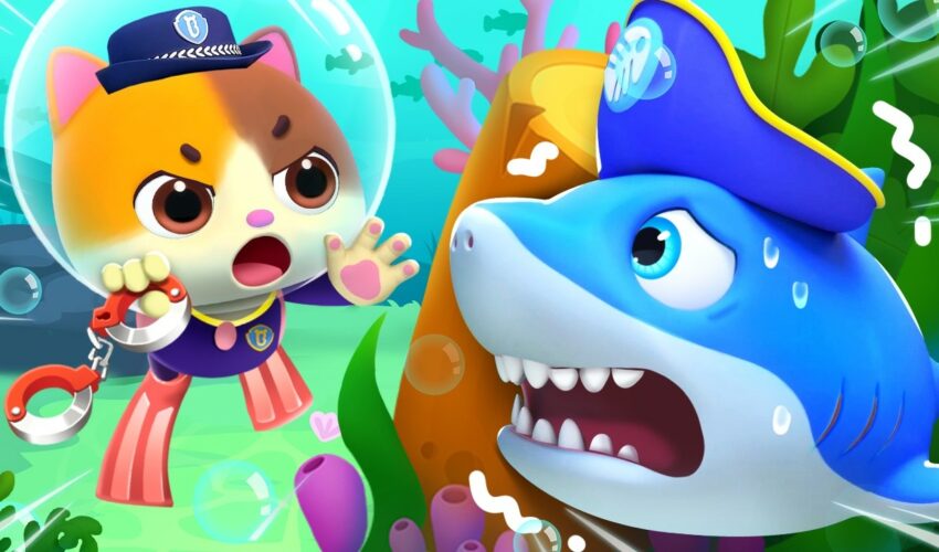 Timi Police Catch a Shark 🦈🚓: An Exciting Story for Children