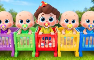 Baby Care Song & Learn Colors 🌈 – Heartwarming Nursery Rhymes That Teach Kids Sharing & Kindness