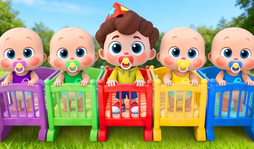 Baby Care Song & Learn Colors 🌈 – Heartwarming Nursery Rhymes That Teach Kids Sharing & Kindness