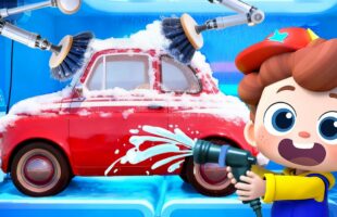 Car Wash Day for Kids 🚗 | Fun Rescue Car Wash Song + Good Habits Learning