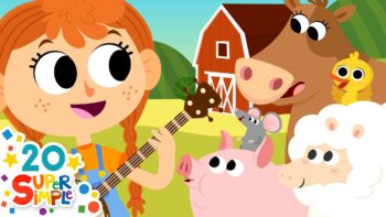 Fun Farm Animal Sounds Song for Kids | The Animals On The Farm (Remake)