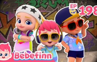 Hip-Hop Bebefinn Dance Challenge for Kids 🧢🔥 | Fun Learning Through Music & Movement