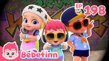 Hip-Hop Bebefinn Dance Challenge for Kids 🧢🔥 | Fun Learning Through Music & Movement