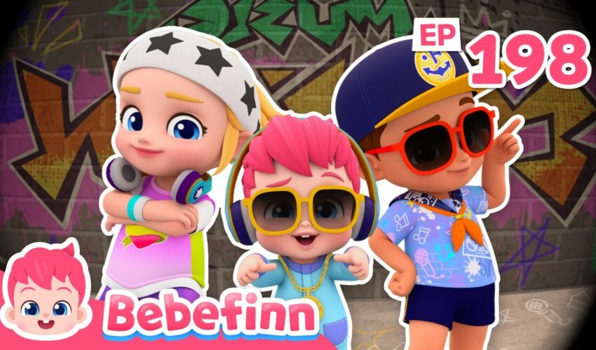 Hip-Hop Bebefinn Dance Challenge for Kids 🧢🔥 | Fun Learning Through Music & Movement