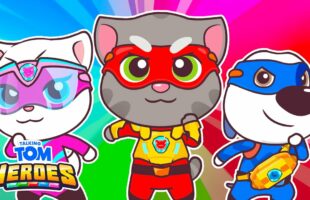 Super Friends ❤️⚡ Talking Tom Heroes | Fun Kids Cartoon About Friendship & Adventure