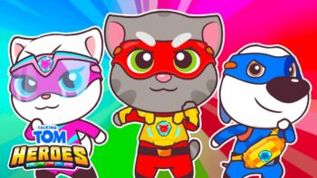 Super Friends ❤️⚡ Talking Tom Heroes | Fun Kids Cartoon About Friendship & Adventure