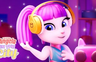 Noisy Neighbors Cartoon 🔊 Fun & Chaos with Talking Angela – A Hilarious Lesson Kids Will Love