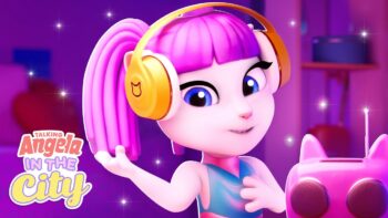 Noisy Neighbors Cartoon 🔊 Fun & Chaos with Talking Angela – A Hilarious Lesson Kids Will Love